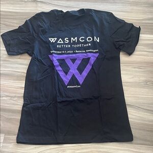Black and Purple Men's T-Shirt